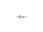 Load image into Gallery viewer, The Radiance Collection: Diamond and Pink Sapphire Heart (Check Product Details for Quality)
