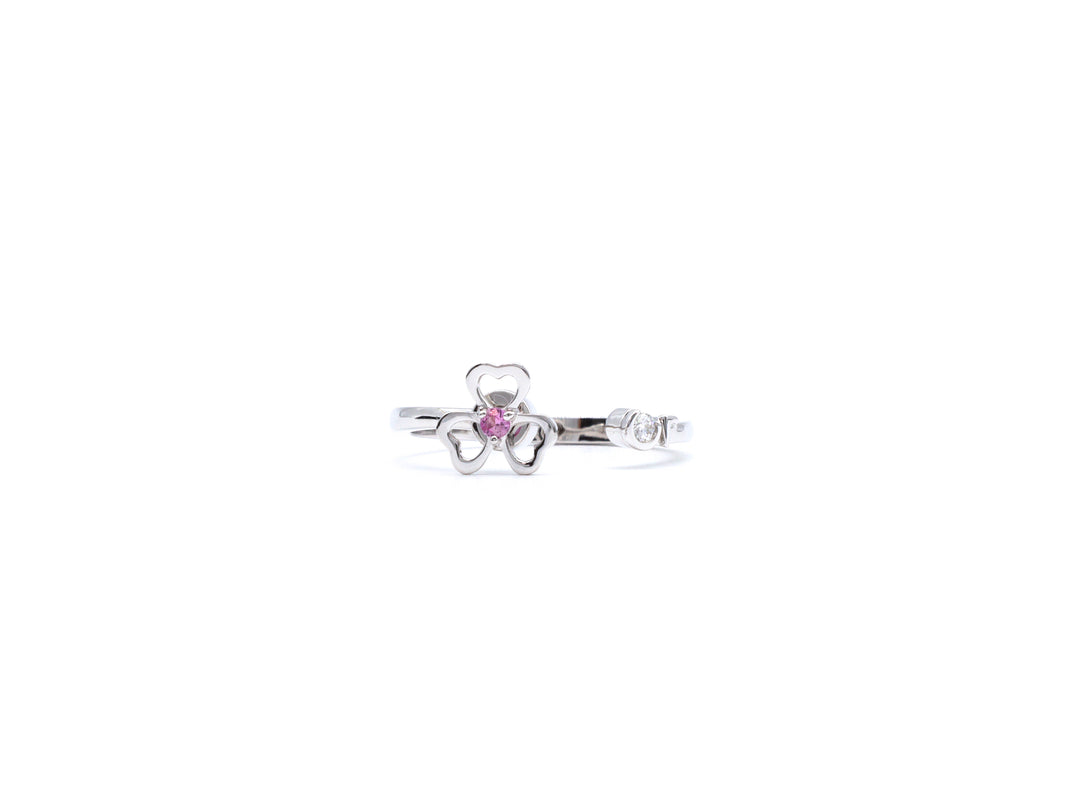 The Radiance Collection: Diamond and Pink Sapphire Heart (Check Product Details for Quality)